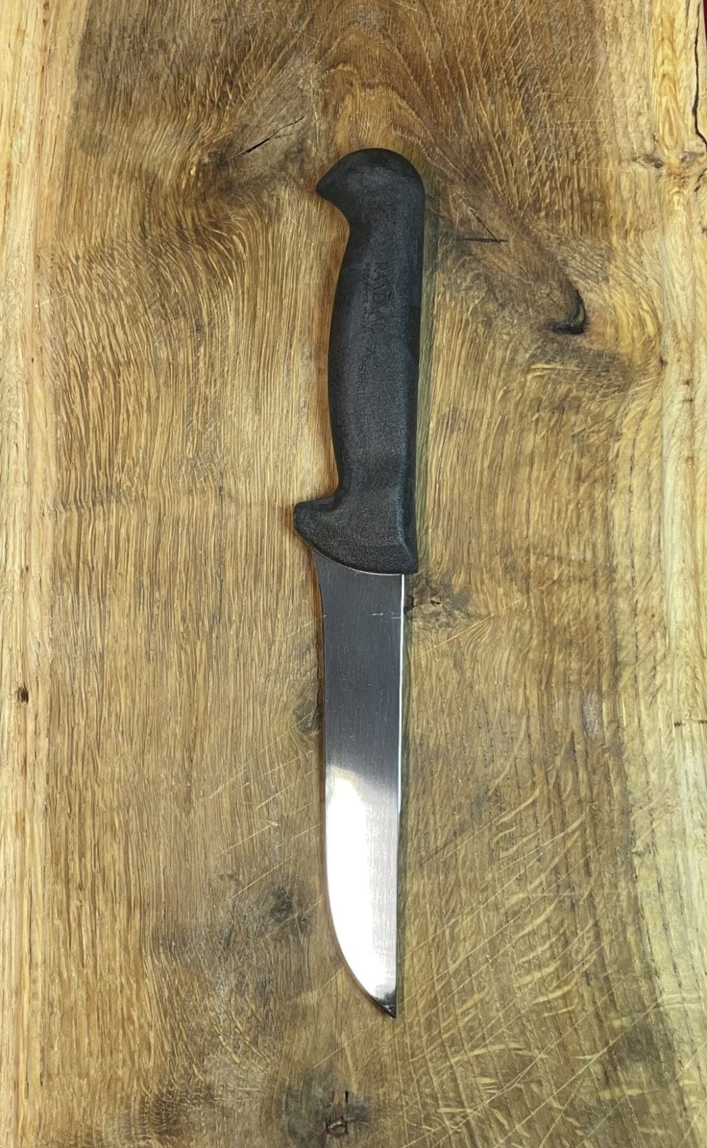 Raadvad sort kniv 15 cm